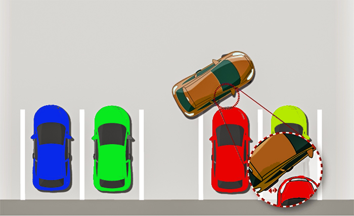 alquiler de coches con pepecar - aparcar atrás